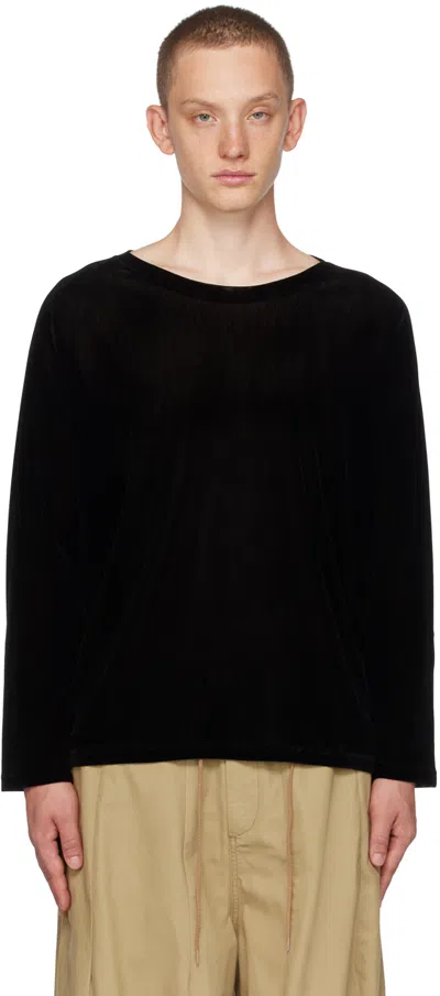 Needles Black Classic T-shirt In C-black