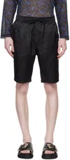 Needles Black Cowboy Shorts