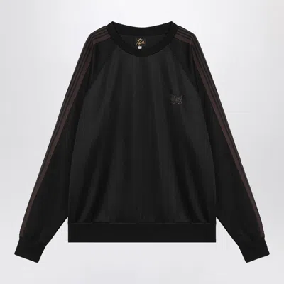 NEEDLES BLACK CREWNECK SWEATSHIRT