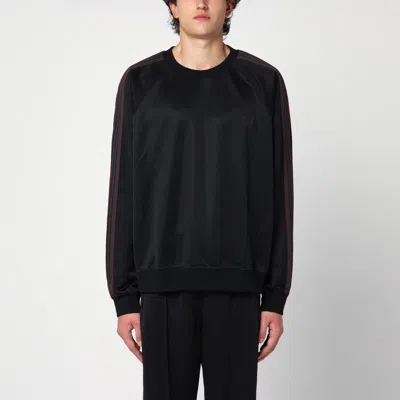NEEDLES NEEDLES BLACK CREWNECK SWEATSHIRT