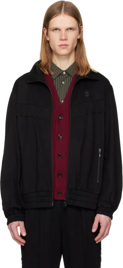 Needles Black Fringe Track Jacket