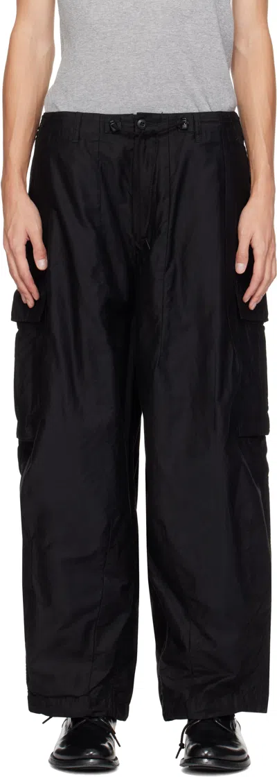 NEEDLES BLACK H.D. CARGO PANTS