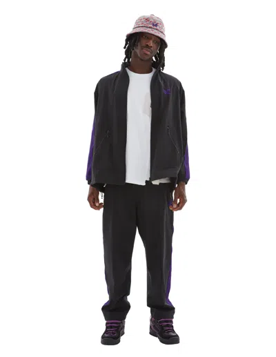 Needles Black Jacket With Stripes