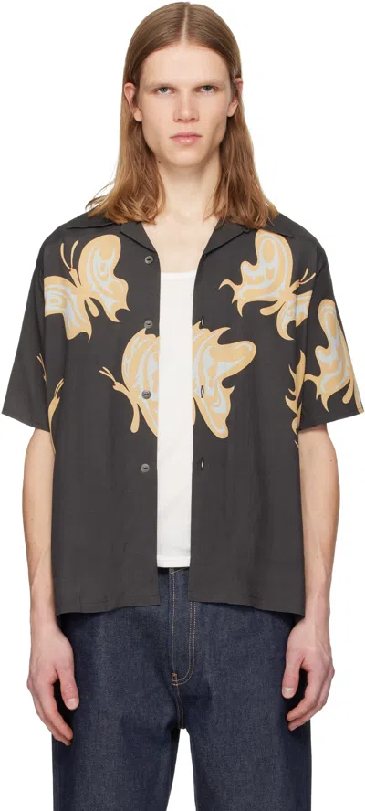 Needles Black Kae Tanaka Edition S/s One-up Shirt