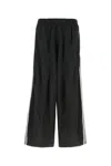 Needles Black Polyester Joggers In Black