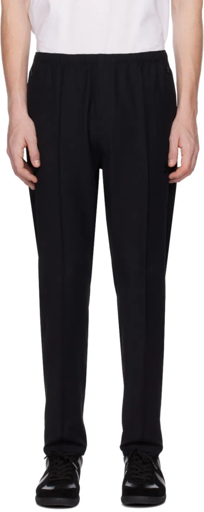 Needles Black W.u. Trousers In C-black