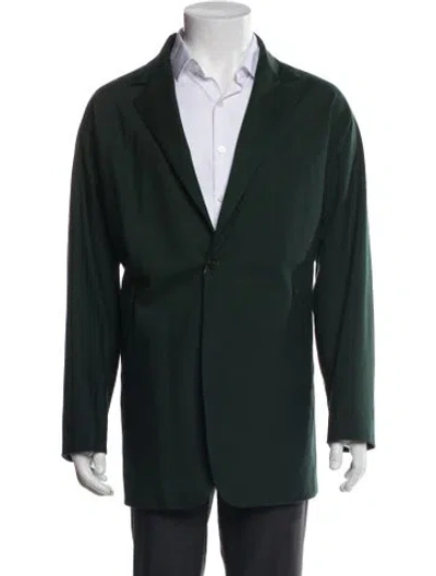 Pre-owned Needles Blazer In Green