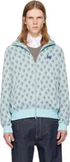 Needles Blue Diamond Track Jacket In Blue