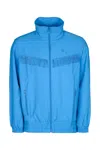 Needles Blue Logo-embroidered Sweatshirt In Blue