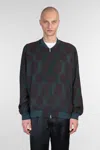 Needles Bomber Jacket In Green Rayon