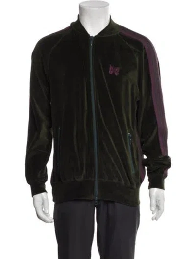 Pre-owned Needles Bomber Jacket In Green