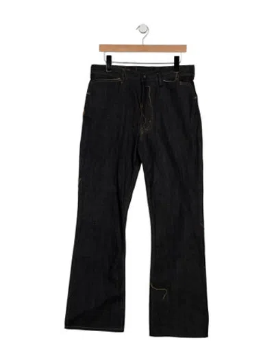 Pre-owned Needles Bootcut Jeans In Black