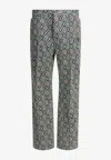 Needles Boot-cut Printed Pants In Multicolor
