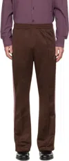 Needles Brown Boot-cut Track Pants In Brown