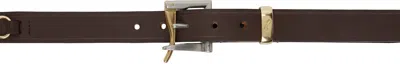 Needles Brown Tassel Bit Belt In A-brown