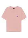 Needles Butterfly-embroidered T-shirt In Pink