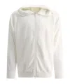 Needles Butterfly Embroidered Zip-up Jacket In White