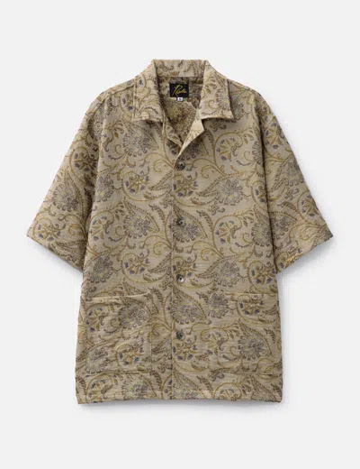 Needles Cabana Shirt In Sand