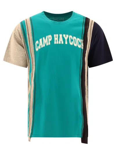 Needles "camp Haycock" T-shirt In Blue