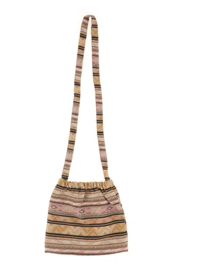 Needles Canvas Handbag - Mini Style In Pink