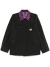 Needles Canvas Shirt Jacket In Black