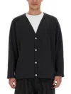 Needles Cardigan With Logo In Black