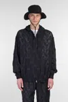 Needles Casual Jacket In Black Polyamide Polyester