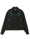 Needles Orvershirt Jacket Western Details In Black