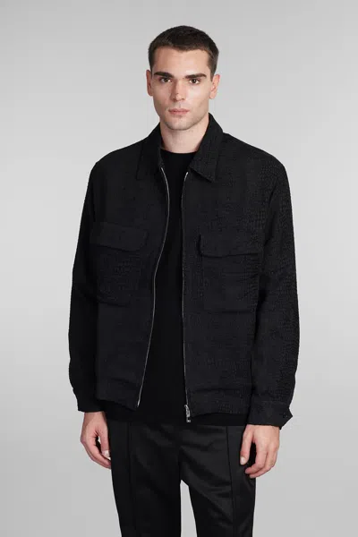 Needles Casual Jacket In Black Rayon