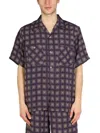 Needles Check Print Shirt In Multicolour
