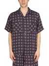 Needles Check Print Shirt In Multicolour