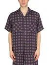 Needles Check Print Shirt In Multicolour