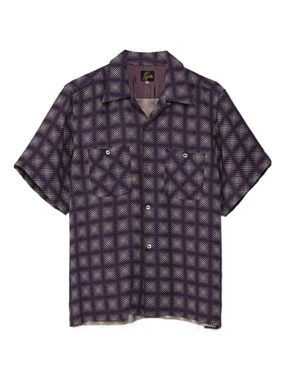 NEEDLES CHECKED SHIRT