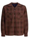 Needles Wool Shirt With Chest Pockets And Long Sleeves In Brown