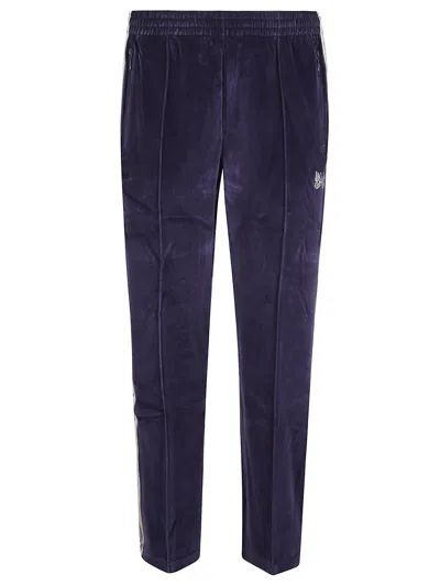 Needles Chenille Joggers In Purple