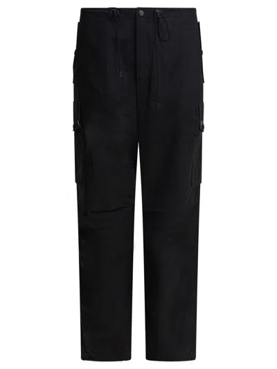 Needles "c/n Oxford" Cargo Pants In Black