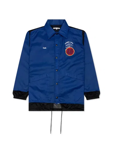 Needles Coach Jacket In Blue