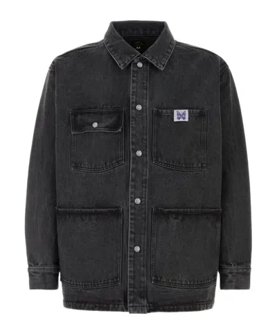 NEEDLES BLACK DENIM JACKET