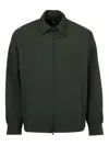 Needles Collared Zip-up Jacket In Green