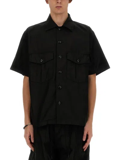 Needles Cotton Shirt In Black