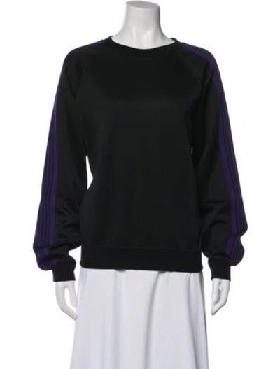 Pre-owned Needles Crew Neck Sweater In Black