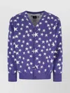 Needles Star-pattern Buttoned Cardigan