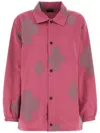 Needles Embroidered Cotton Blend Shirt In Pink