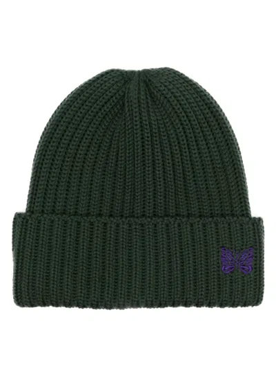 Needles Dark Green Hat With Logo