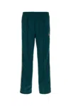 Needles Dark Green Polyester Joggers In Green