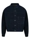 Needles Darts Bottom Denim Jacket In Blue