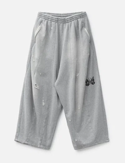 Needles Deconstructed H.d. Sweat Pant In Gray