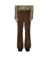 Needles Denim Trousers With Belt Loops In Brown
