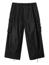 Needles Drawstring Cargo Pants In Black