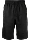 Needles Drawstring-waist Track Shorts In Schwarz